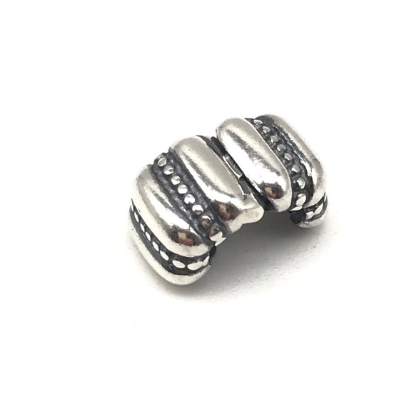 Pandora Dots & Ridges Clip Charm - Picture 5 of 7